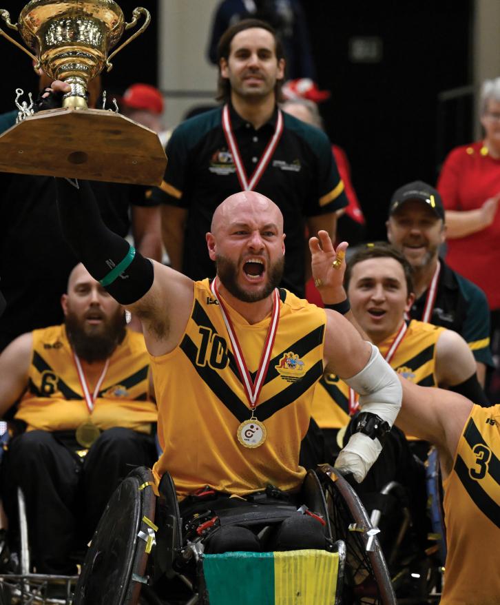 Australian Steelers wheelchair rugby team