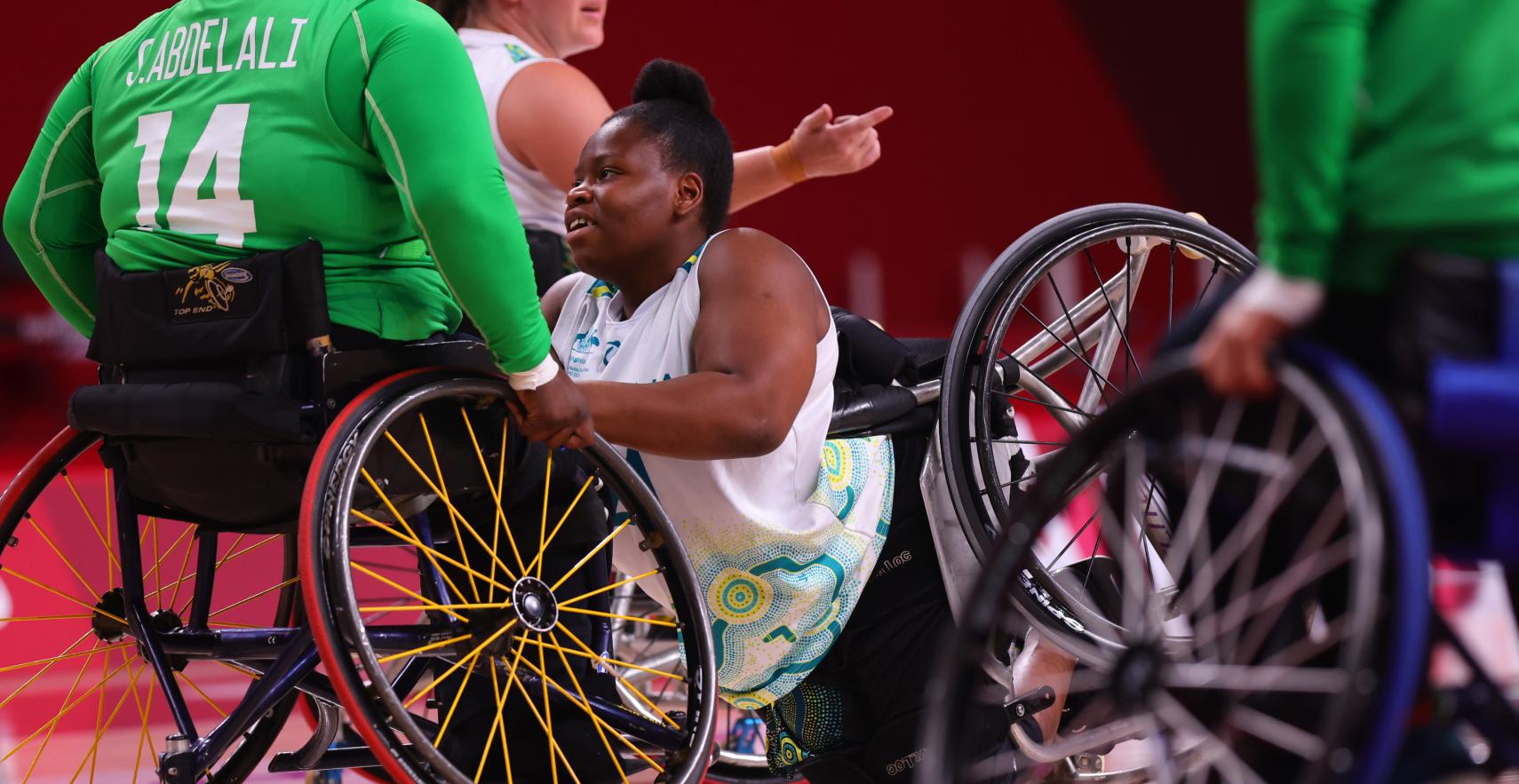 Mary Friday, wheelchair basketball player