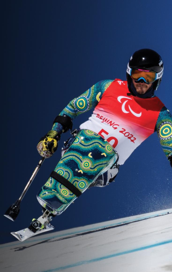 Sam Tait, Paralympic alpine skier