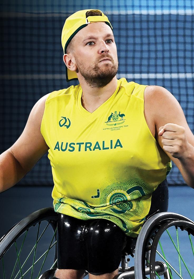 Dylan Alcott, wheelchair tennis player